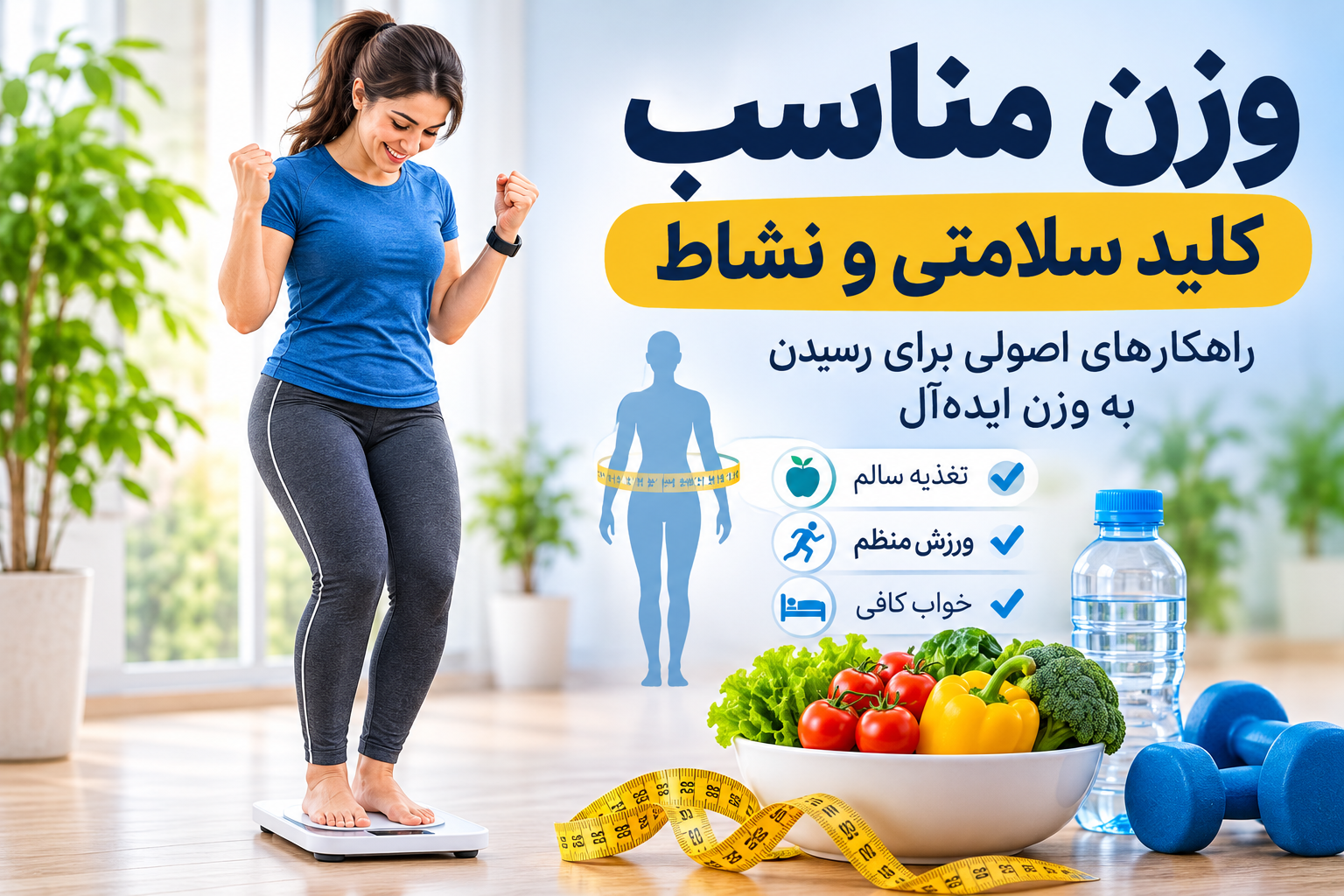 چطور می توان به وزن مناسب رسید؟