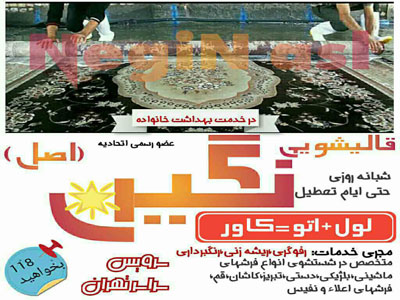 قالیشویی در پاسداران