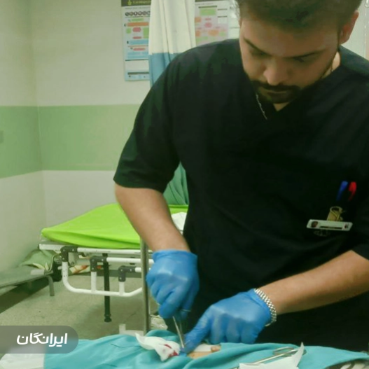 درمانگر زخم محمد ابراهیم حمیدیدر  شهر قدس