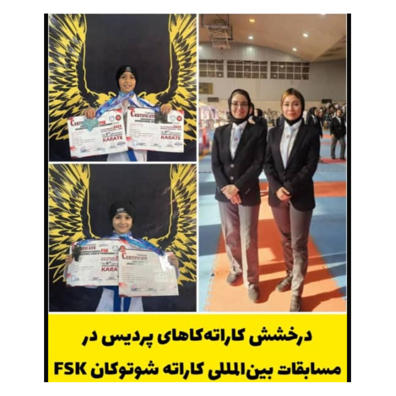 تصویر 1 آموزش تخصصی کاراته حدیث گایکانی
