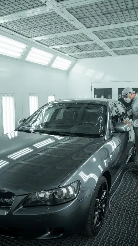 نقاشی خودرو با رنگ کوره ای و ضمانت کیفیت