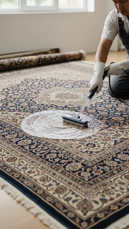 شستشوی فرش دستباف و ابریشمی با جدیدترین روش ها در قالیشویی حرفه ای