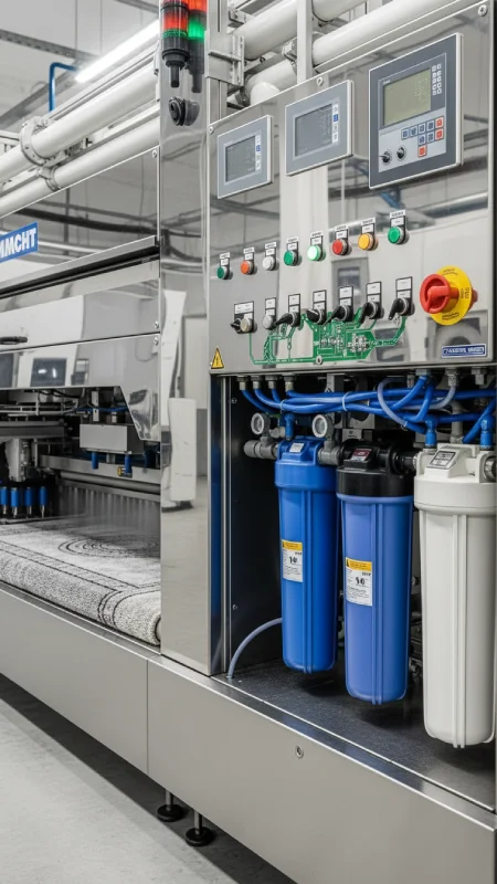 قالیشویی مدرن و بهداشتی با محیطی استاندارد و دستگاه های پیشرفته