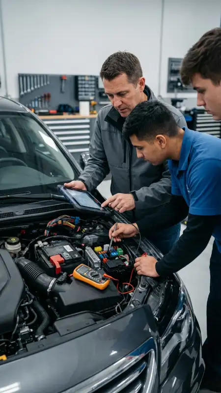 آموزش تخصصی عیب یابی و تعمیر سیستم برق و الکترونیک خودرو