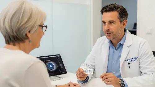 مشاوره تخصصی قبل از عمل آب مروارید