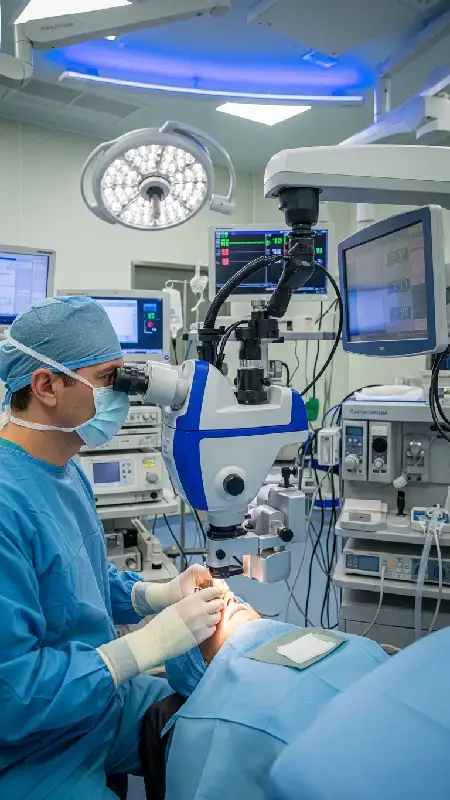 جراحی آب مروارید با لیزر توسط جراح کاتاراکت