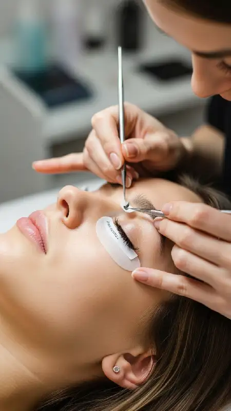 کاشت مژه کلاسیک با ظاهری طبیعی و زیبا در مرکز تخصصی دهکده المپیک تهران