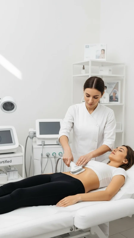 فرم دهی بدن و لاغری موضعی شکم و پهلو با جدیدترین دستگاه ها