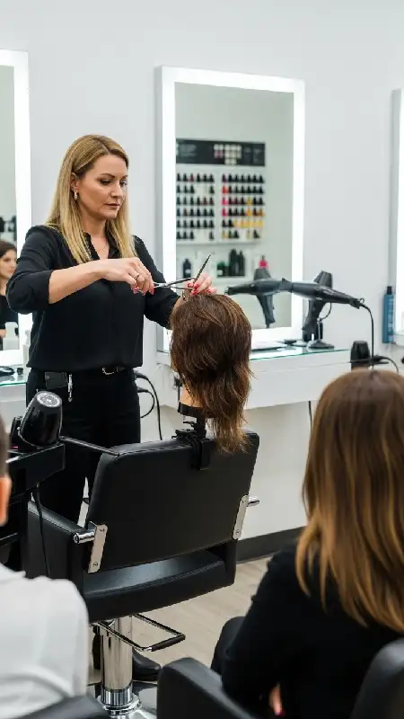 آموزش کوتاهی و اصلاح مو مردانه و زنانه در آموزشگاه حرفه ای