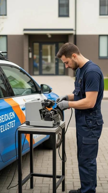 کلید سازی سیار و فوری در محل برای باز کردن درب و ساخت کلید