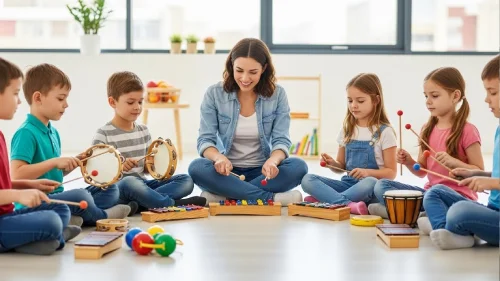 آموزش موسیقی به کودکان با روش های خلاقانه و بازی محور