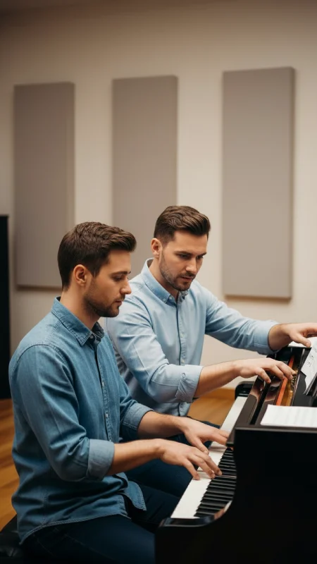 آموزش پیانو حرفه ای در آموزشگاه موسیقی تخصصی تهران
