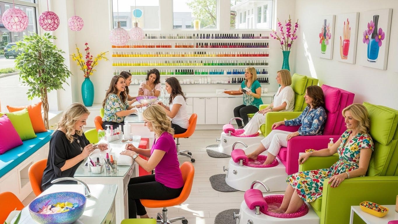 لیست بهترین سالن کاشت ناخن با بهترین ناخنکارهای تهران