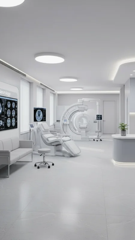 کلینیک تخصصی مغز و اعصاب با محیطی آرام و مجهز