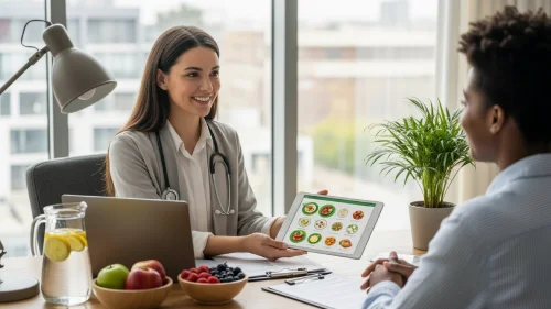 مشاوره رایگان اولیه برای انتخاب دکتر تغذیه مناسب