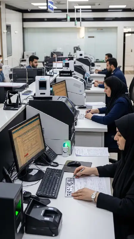 خدمات تعویض پلاک و گواهینامه در دفتر پلیس +10 حرفه ای