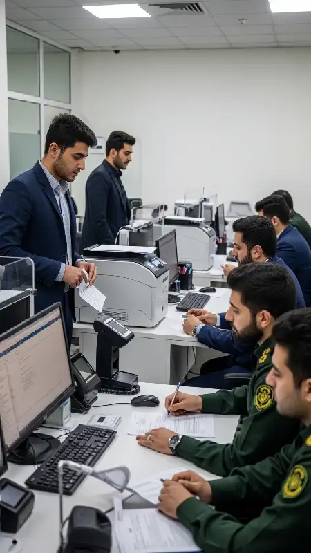 خدمات نظام وظیفه و سربازی در دفتر پلیس +10 معتبر