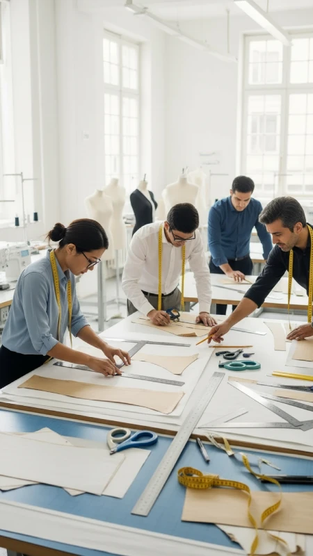 آموزش الگو سازی و طراحی لباس با جدیدترین متدها در آموزشگاه خیاطی حرفه ای