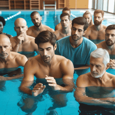 کلاس آموزش شنای کرال سینه