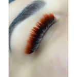 آموزش مژه و رنگ لایت شیردل